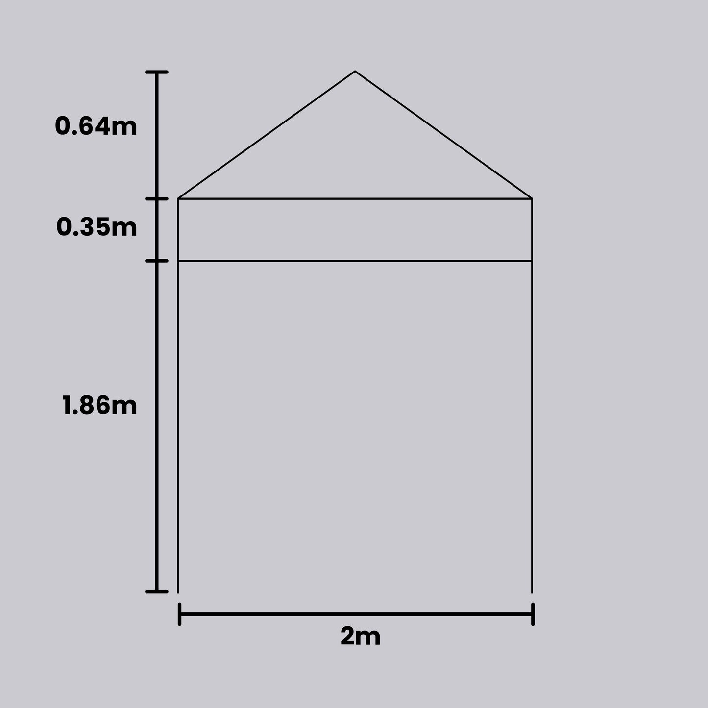 Branded Gazebo 2x2m