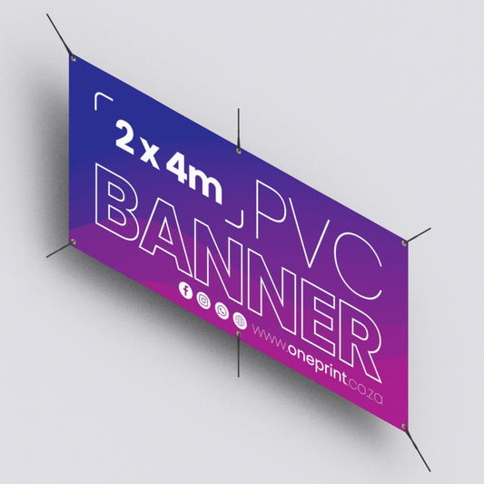 PVC Banner 2 x 4m