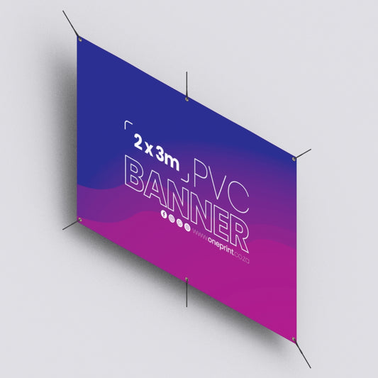 PVC Banner 2 x 3m